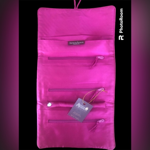 Jewelry Bags. NEW! Set of three. Hand woven. Pure silk. - Picture 4 of 8